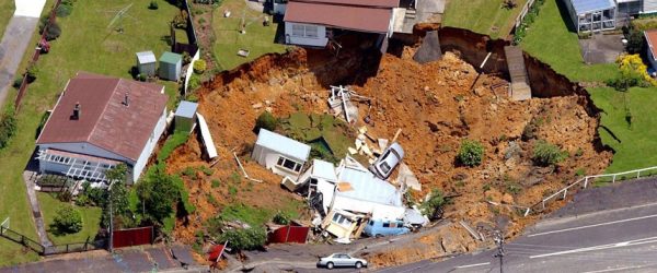 House Collapsed into Sinkhole