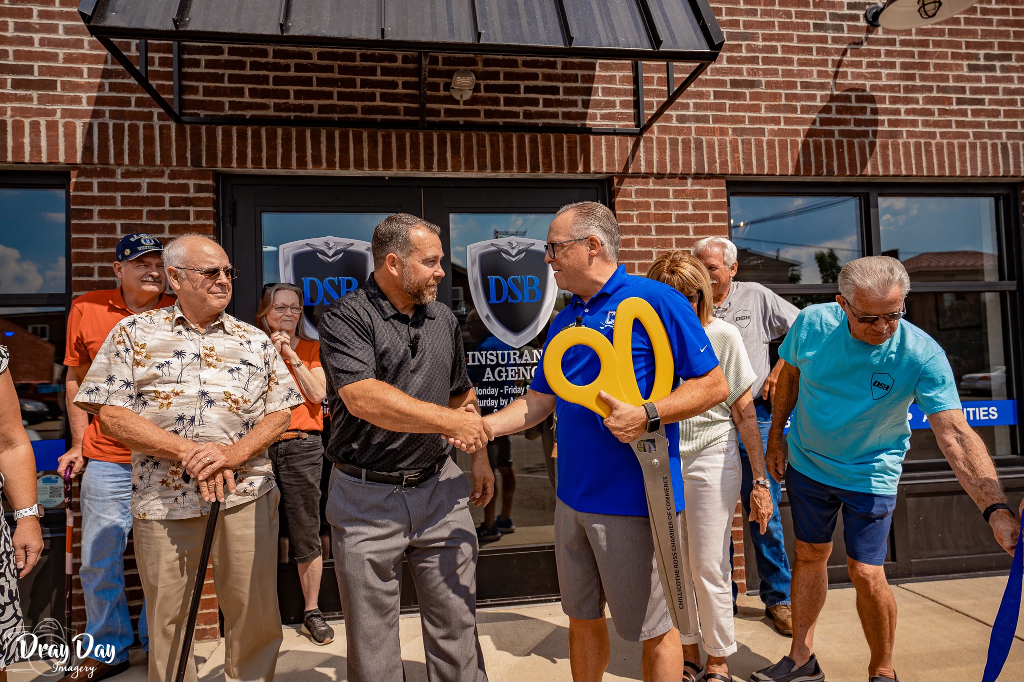 DSB Insurance Agency team at our office on N. Mulberry St. in Chillicothe