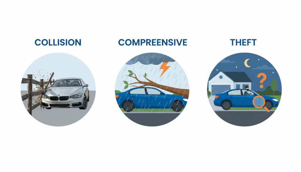 Comprehensive vs Collision