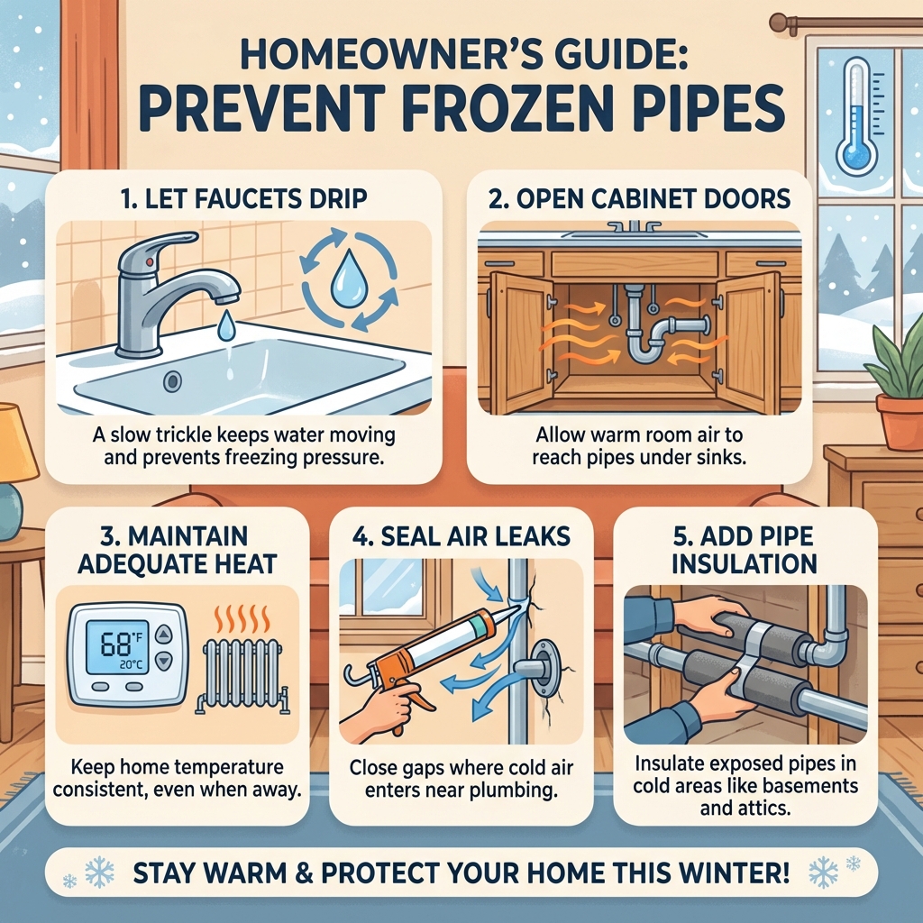 How to Prevent Frozen Pipes and What Your Homeowners Insurance Actually ...