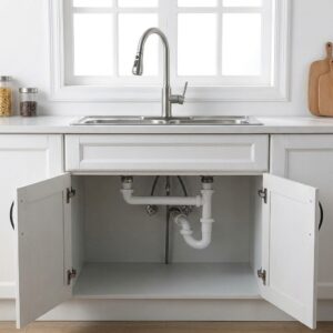 Open Cabinet Doors to Prevent Frozen Pipes