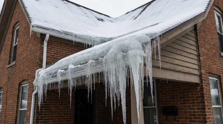 Ice Dam - Chillicothe Ohio